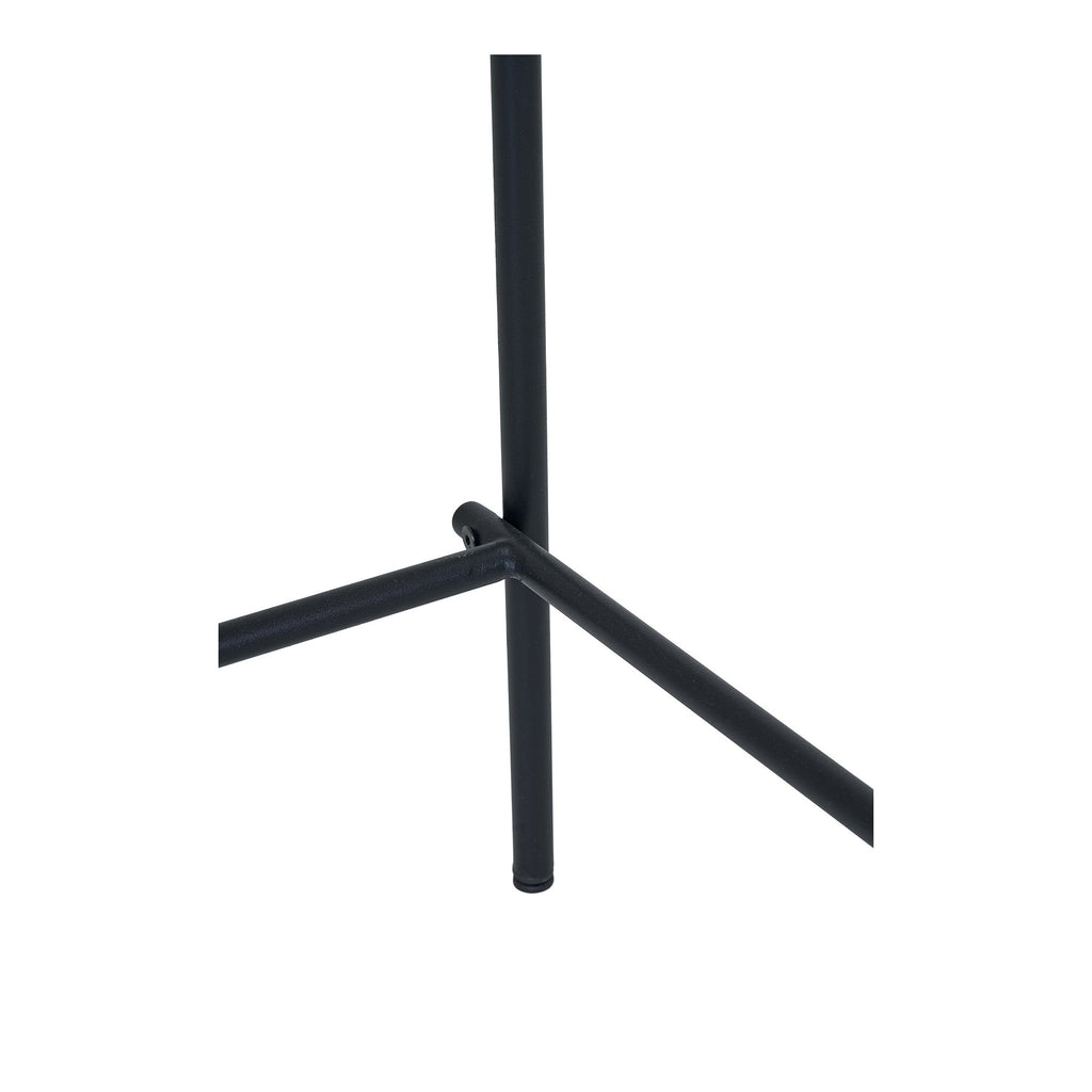 Estepona Counter Stool - Ash Backrest, Brown Seat, Black Legs HN1269 (set of 2)