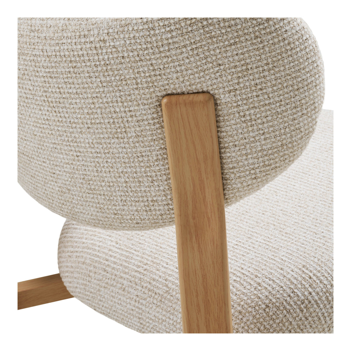 Savina Esszimmerstuhl - Esszimmerstuhl, sandfarben, Holzoptik-Beine, natur, HN1422, 2er-Set