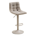 Middelfart Bar Stool - Bar stool, grey, grey legs, HN1272, set of 2