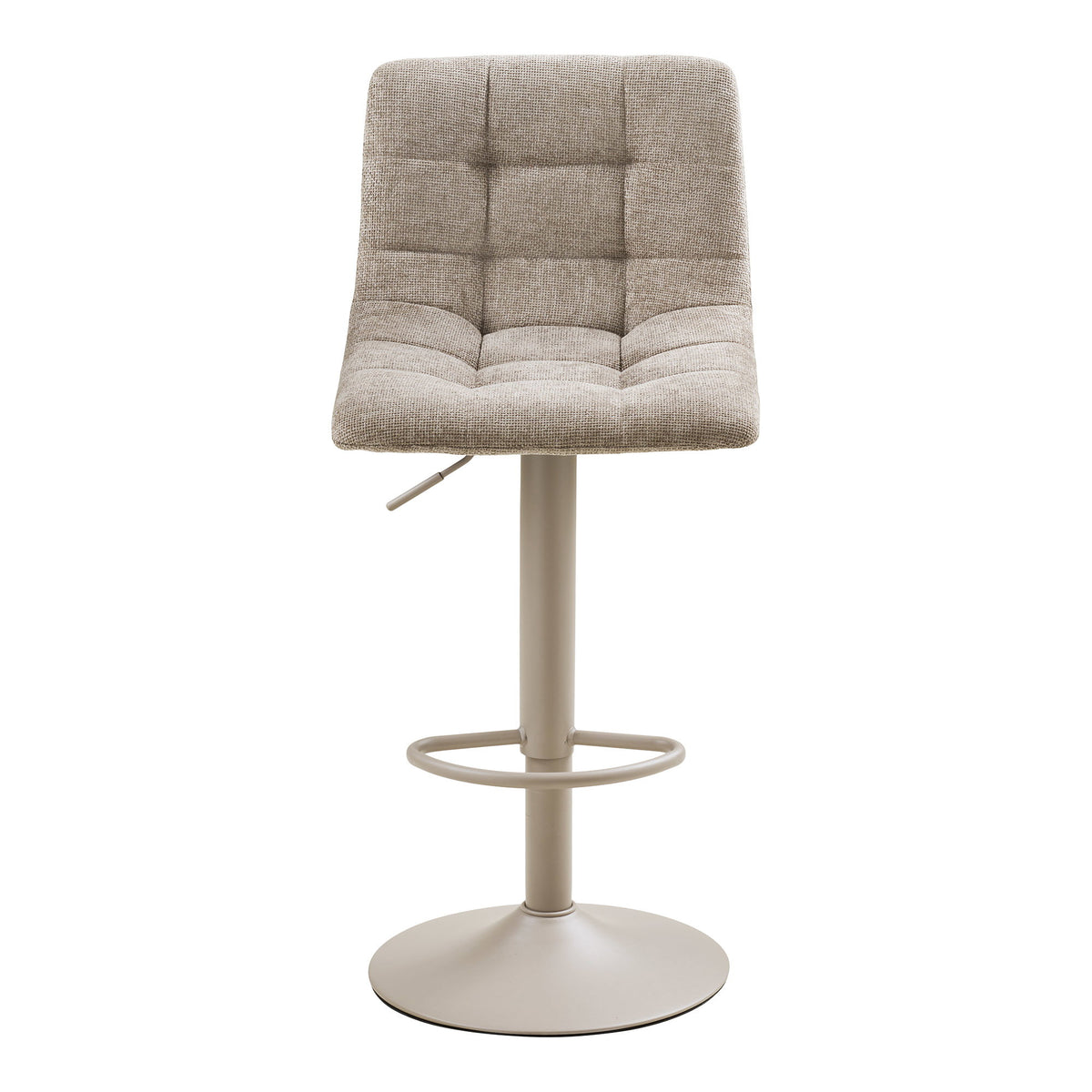 Middelfart Bar Stool - Bar stool, grey, grey legs, HN1272, set of 2