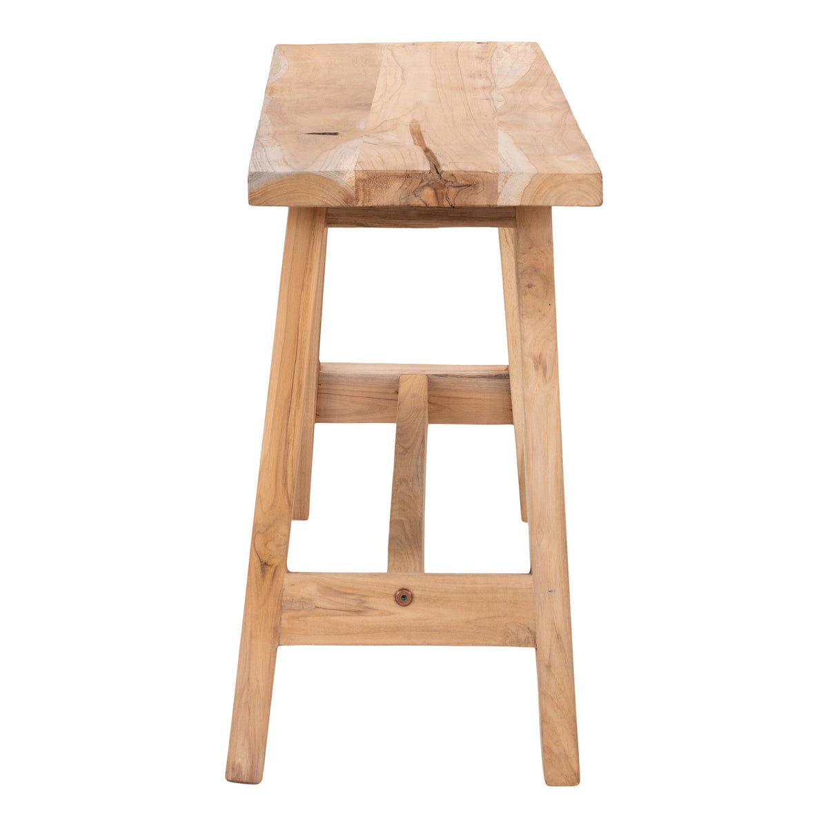 Teak bench Barcelona large - 90x25x45 cm