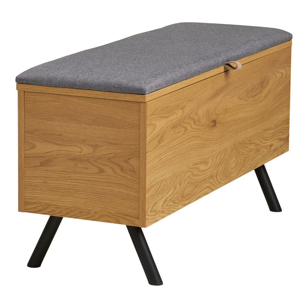 Barco Opbergbank - Eikenlook 92x33x48 cm