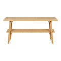 Ember Bankje - Bamboe, naturel 70x28x45 cm