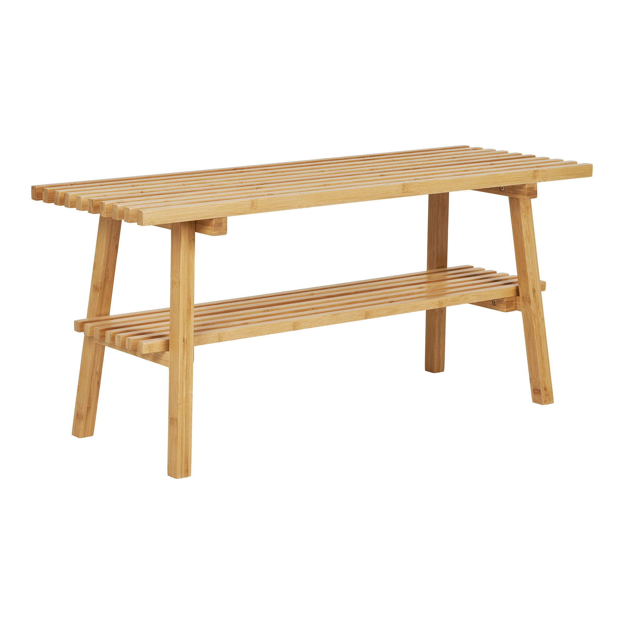 Ember Bankje - Bamboe, naturel 70x28x45 cm