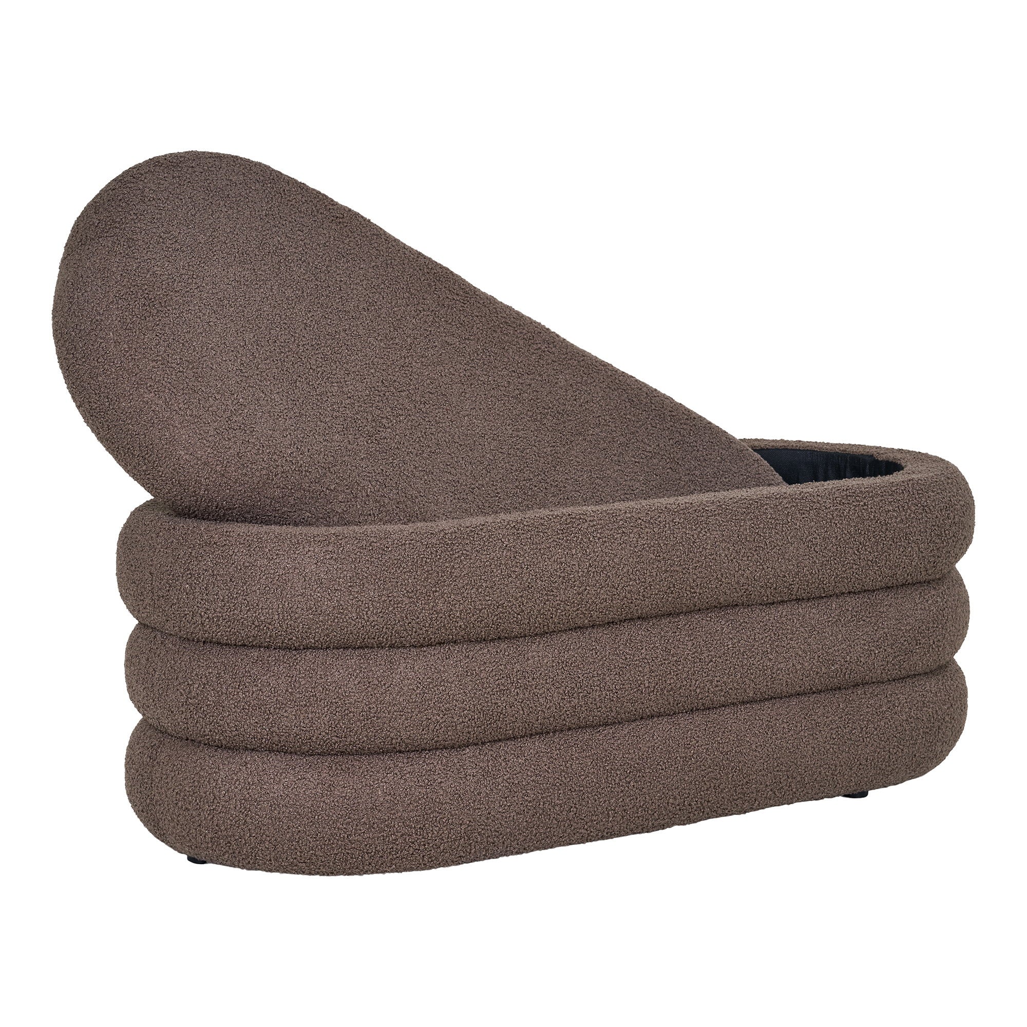 Dartford Opbergbank - Teddy, bruin 103x45x44 cm, HN1238