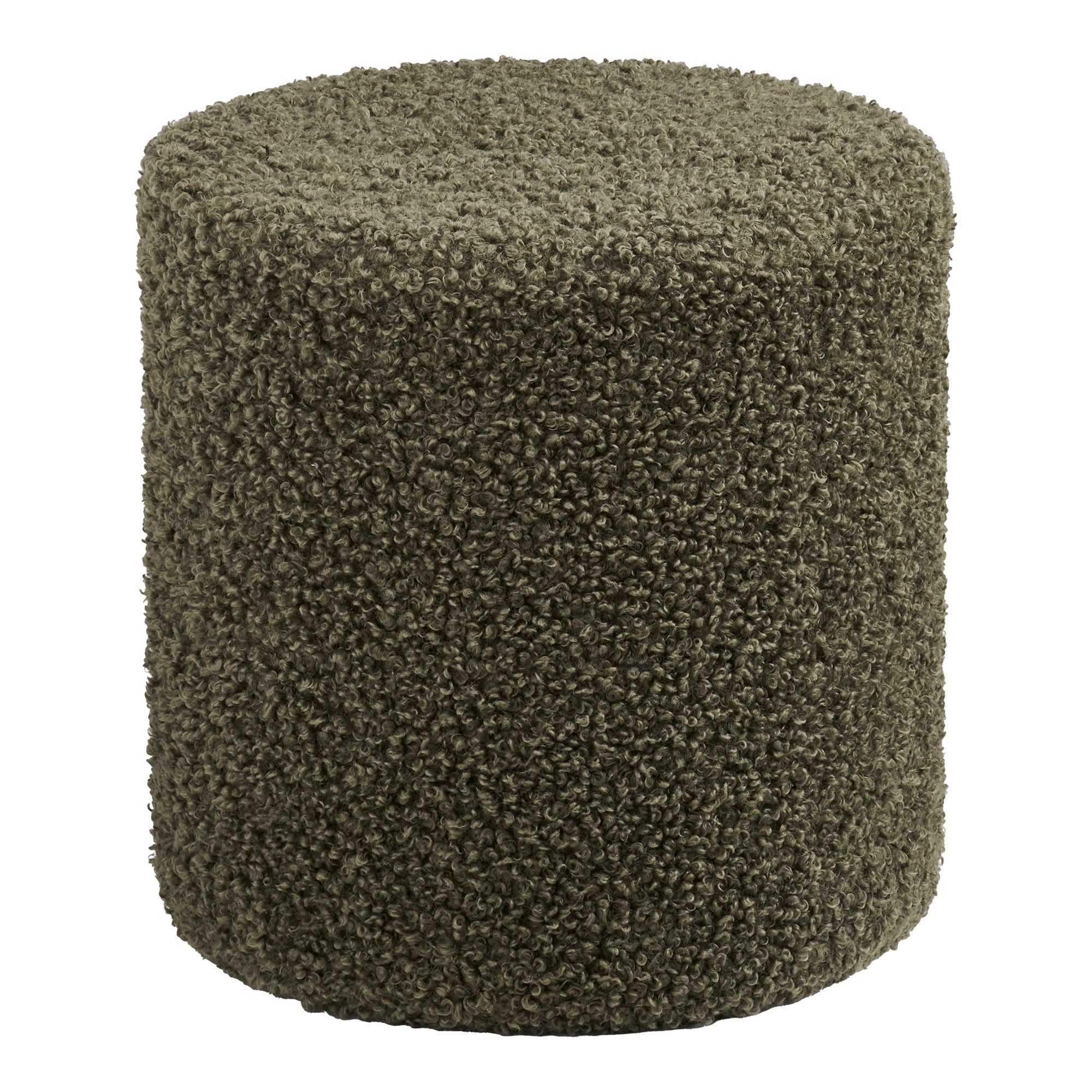 Ejby Poef - Teddy, groen Ø34x36 cm, HN1301