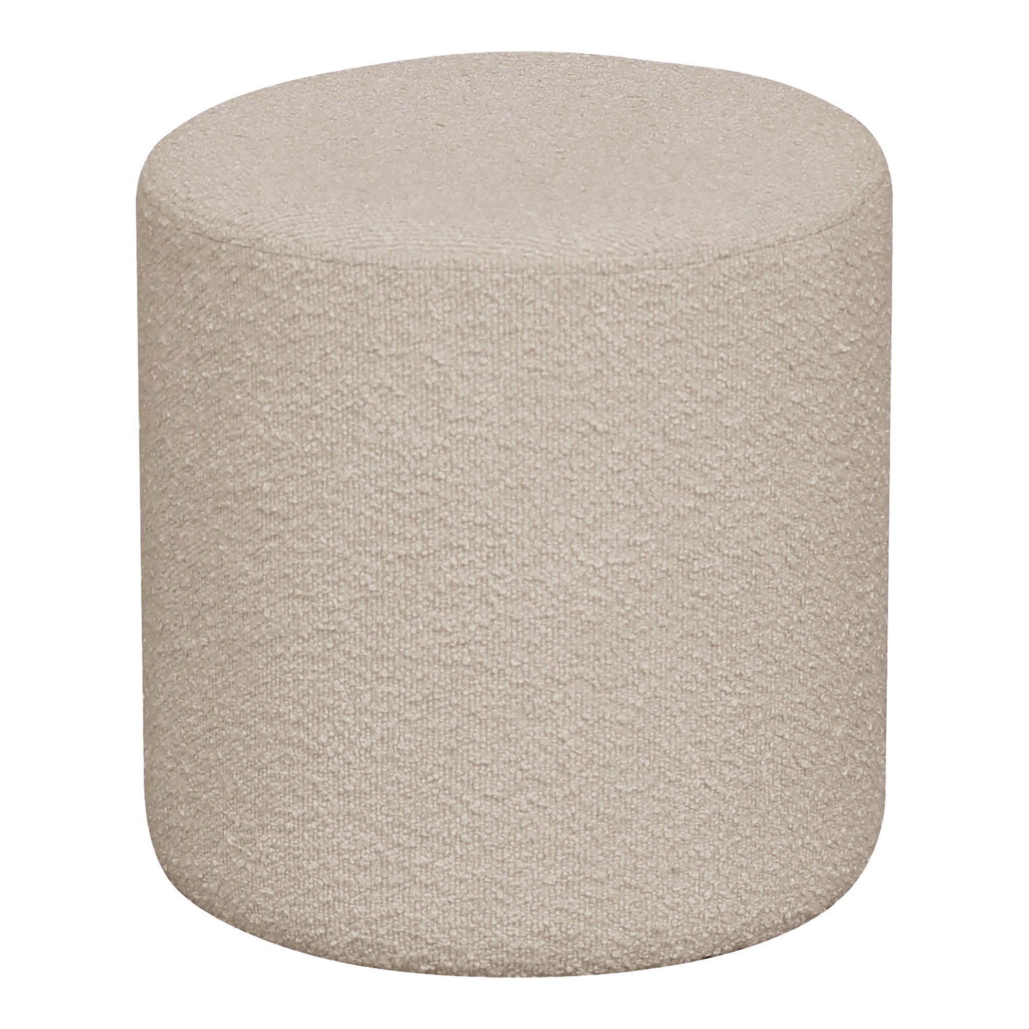 Ejby Pouffe - Bouclé, beige Ø34x36 cm, HN1233