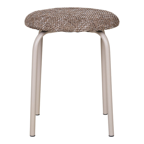 Asmara Stool - Brown mixed Ø43x43 cm, HN1262