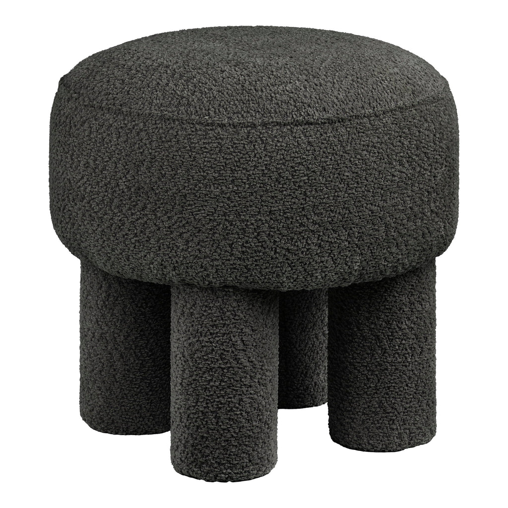 Canberra Pouf - Anthracite Ø43x43 cm, HN1312