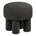 Canberra Pouf - Anthracite Ø43x43 cm, HN1312