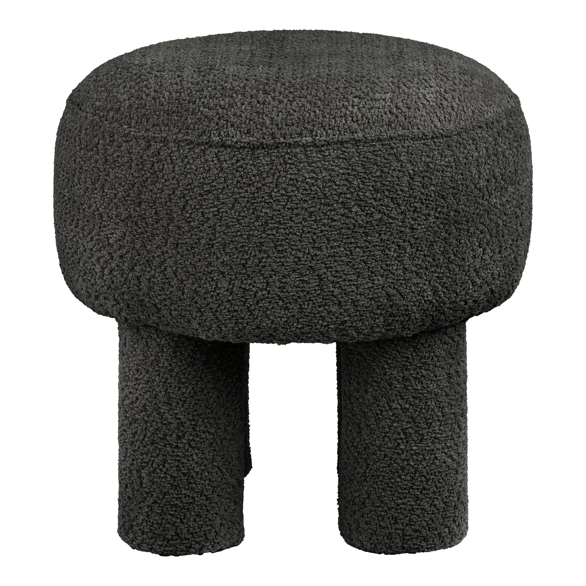 Canberra Pouf - Anthracite Ø43x43 cm, HN1312