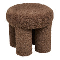 Gisborne Pouffe - Pouffe, brown, ø42x38 cm, HN1355