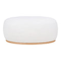 Manhattan Poef - Teddy, wit 54,5x88,5x36 cm, HN1235