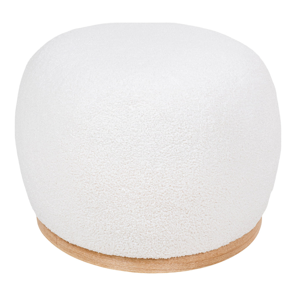 Manhattan Poef - Teddy, wit 54,5x88,5x36 cm, HN1235