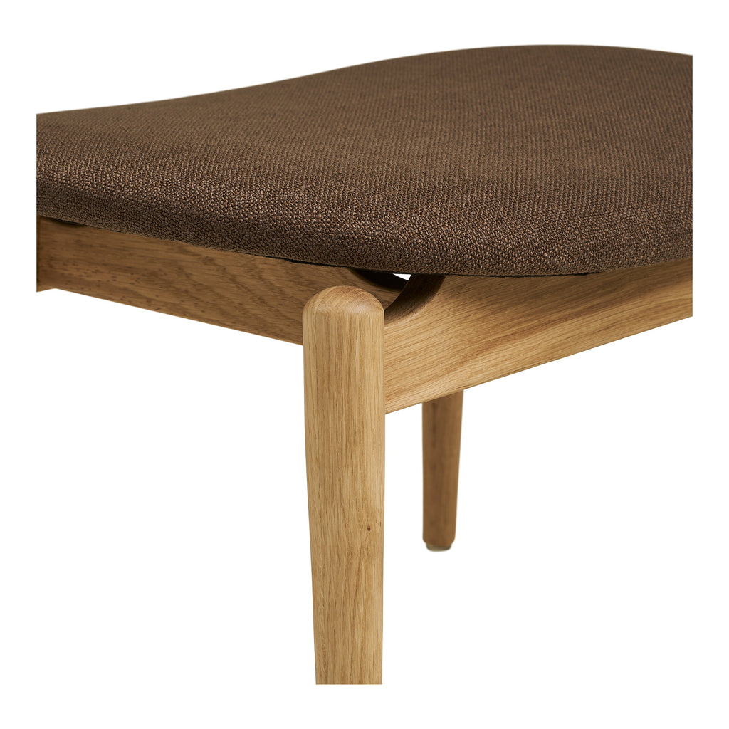 Olvera Voetenbank - Eikenhout, naturel/bruin HN1084