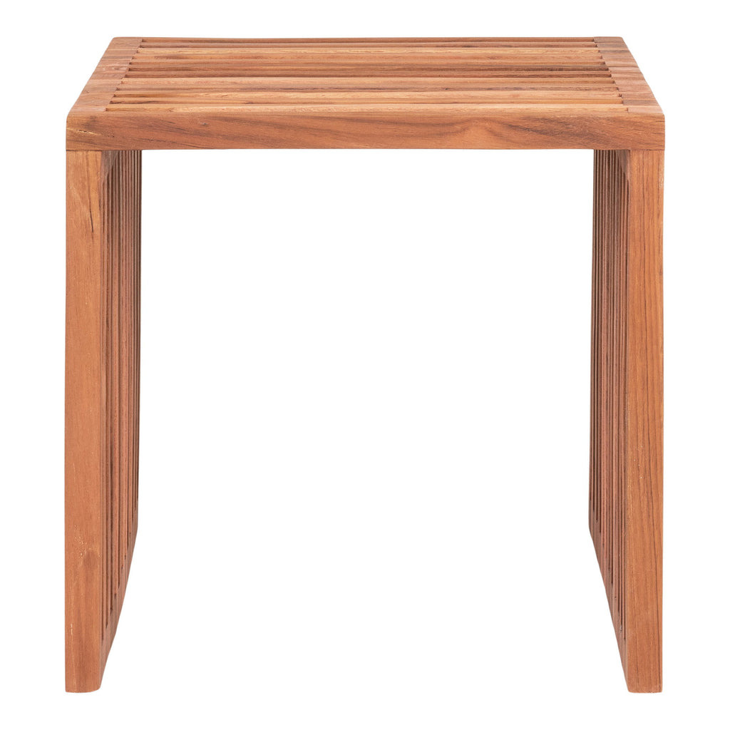 Pego Side Table - Side table, teak, natural 40x40x40 cm