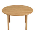 Jena Salontafel - Eikenhout, naturel Ø70x40 cm