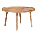 Jammu Salontafel - Mangohout, naturel Ø60x35 cm