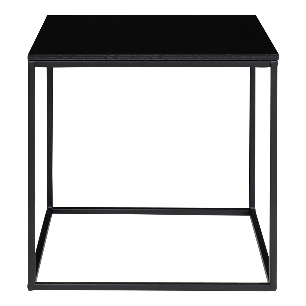 Vita Side Table - Side table, black, black frame 45x45x45 cm