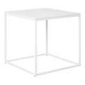 ita Bijzettafel - Bijzettafel, wit, wit frame 45x45x45 cm