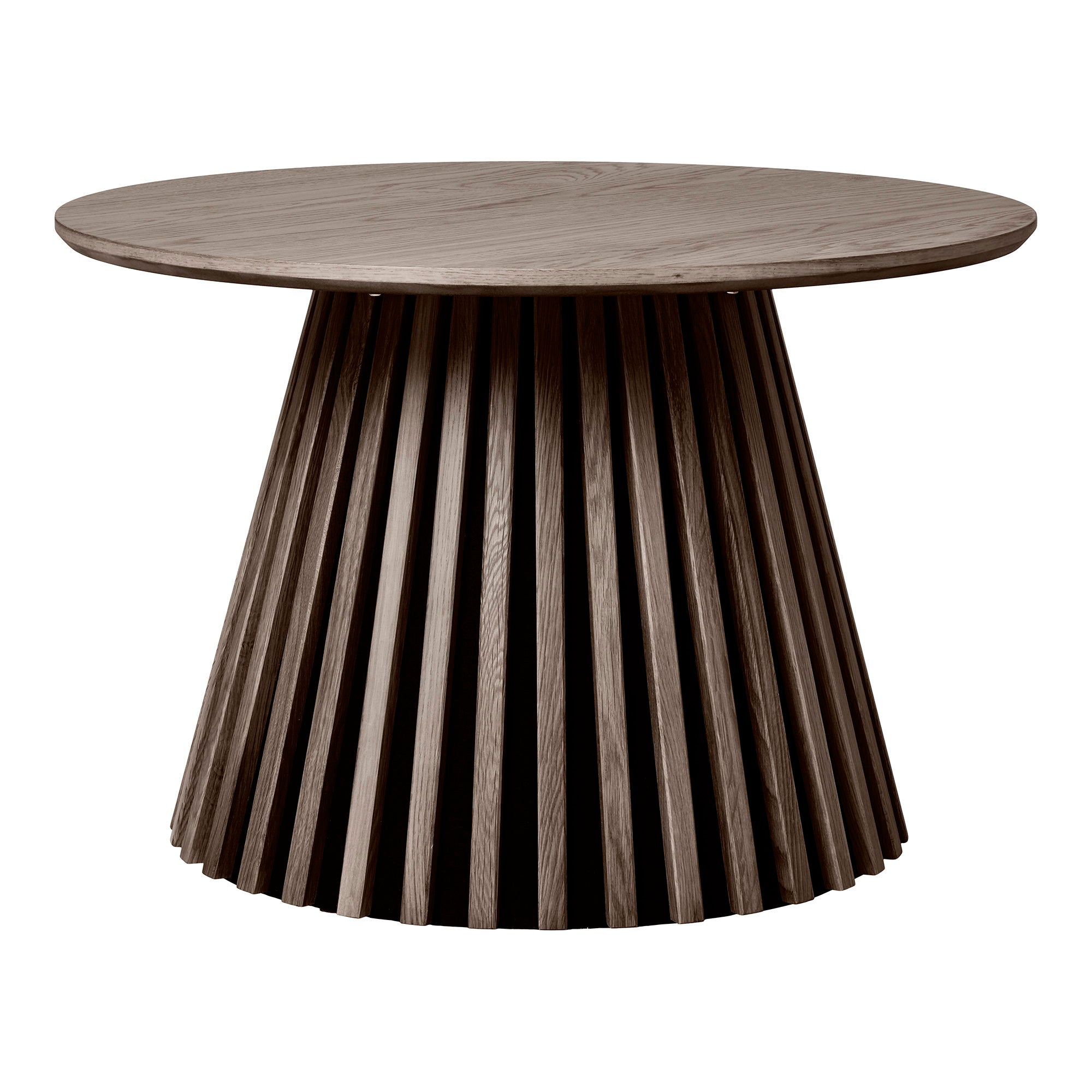 Osaka Salontafel - Eikenfineer, gerookt Ø70x45 cm