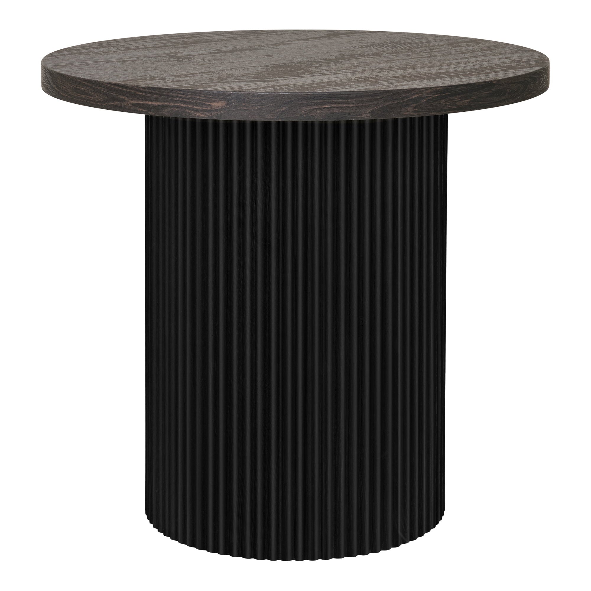 Boavista Side Table - Side table, dark brown Ø48x45 cm