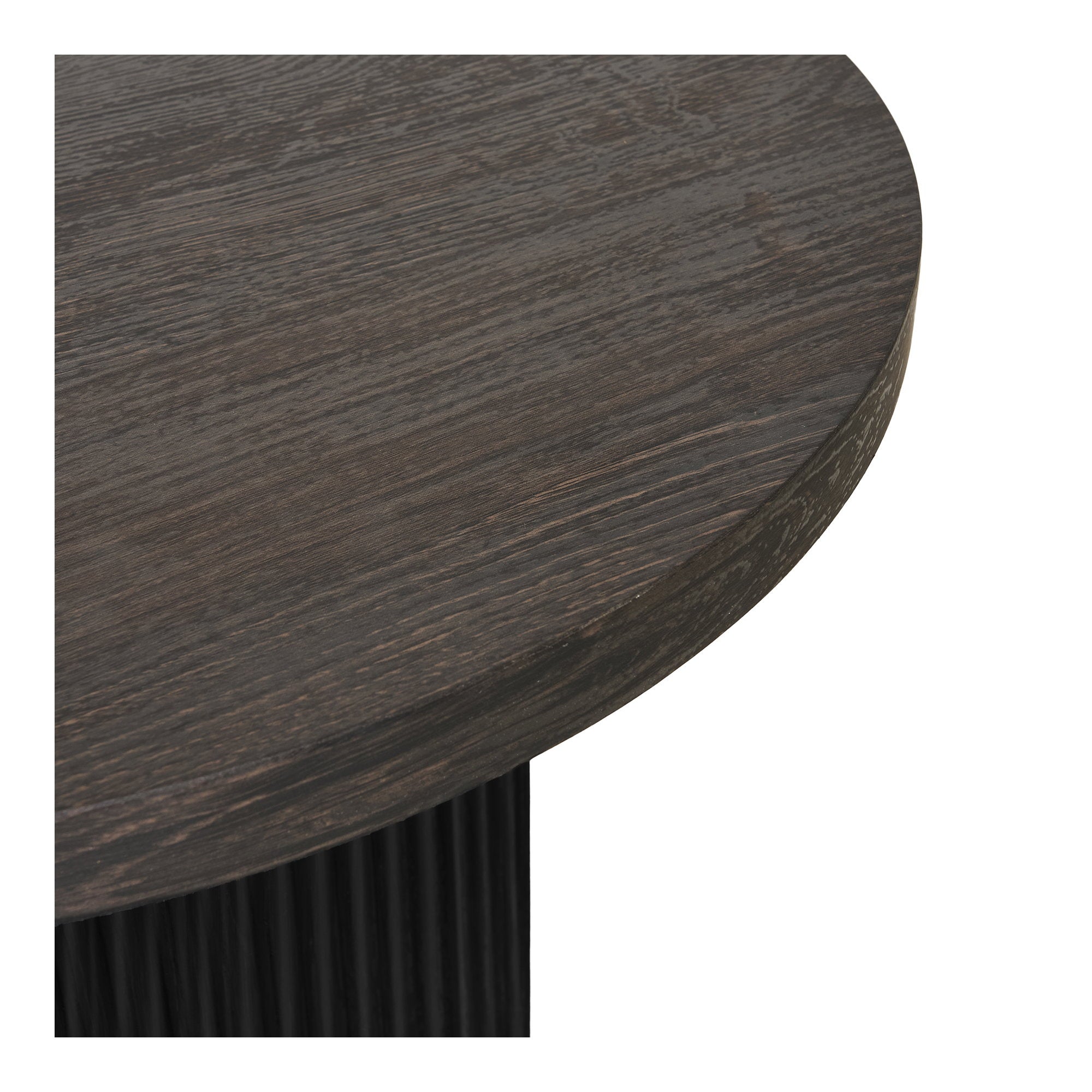Boavista Side Table - Side table, dark brown Ø48x45 cm