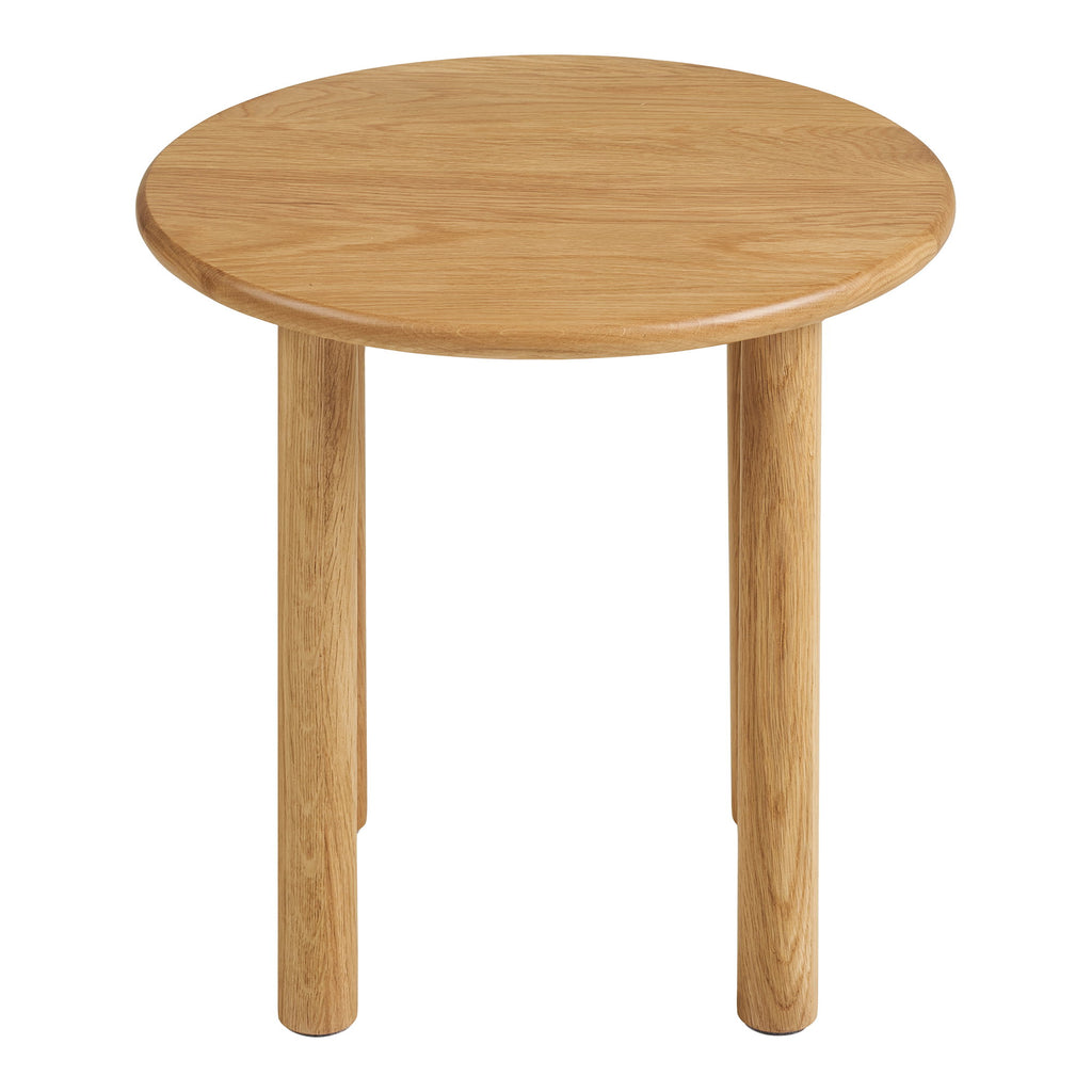 Jena Side Table - Side table, oak, natural Ø40x40 cm