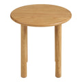 Jena Side Table - Side table, oak, natural Ø40x40 cm
