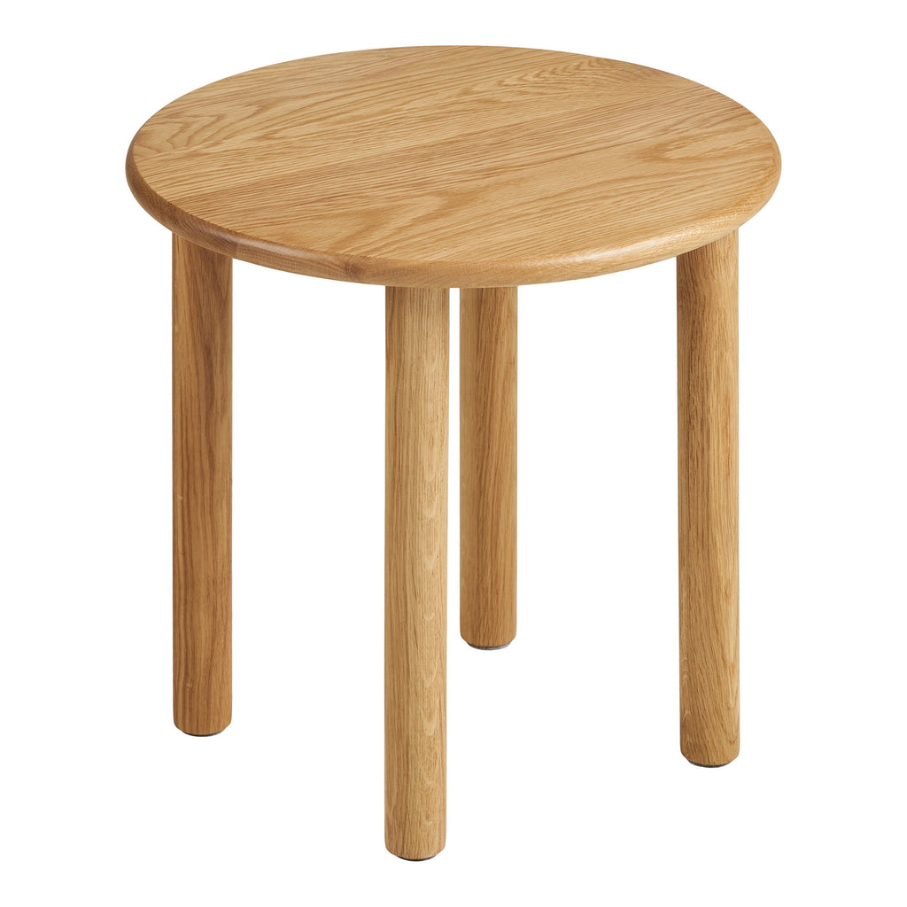 Jena Side Table - Side table, oak, natural Ø40x40 cm