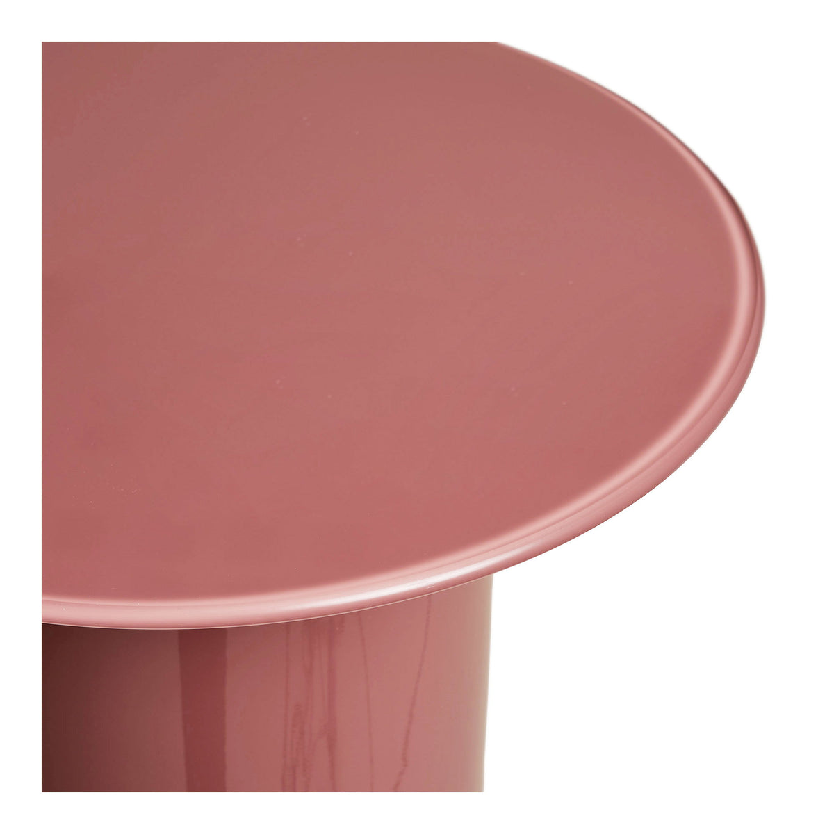 Florens Side Table - Side table, terracotta, ø45x51 cm