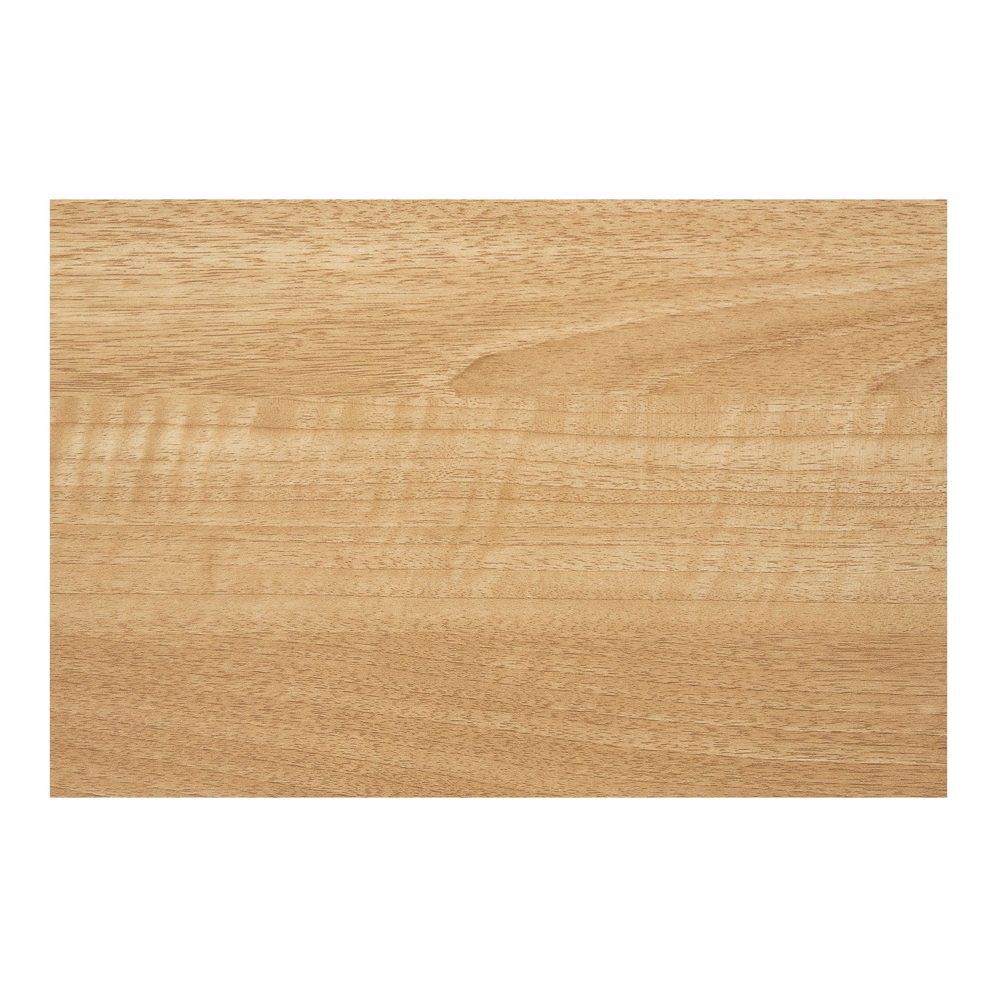 Fano Cafétafel - Melamine, naturel, zwart metalen onderstel 70x70x75 cm