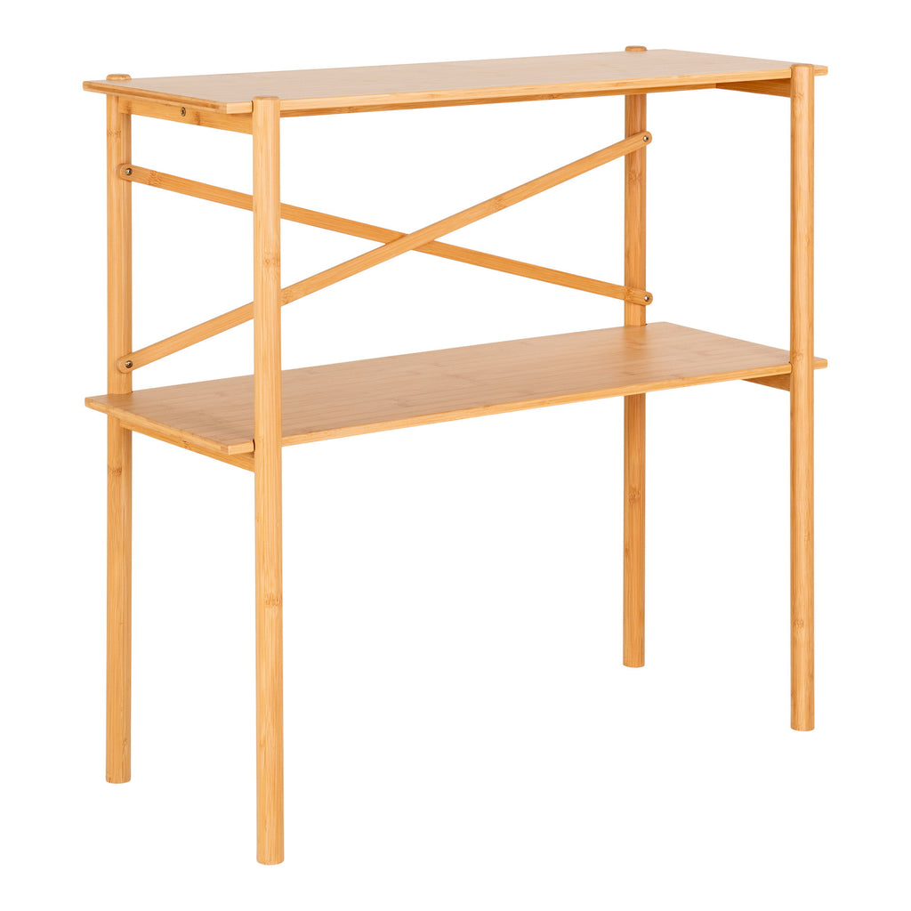Manaus Wandtafel - Wandtafel, bamboe, naturel 83x32x80,5 cm