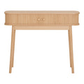 Nikko Wandtafel - Wandtafel met 2 deuren, naturel 100x30x80 cm