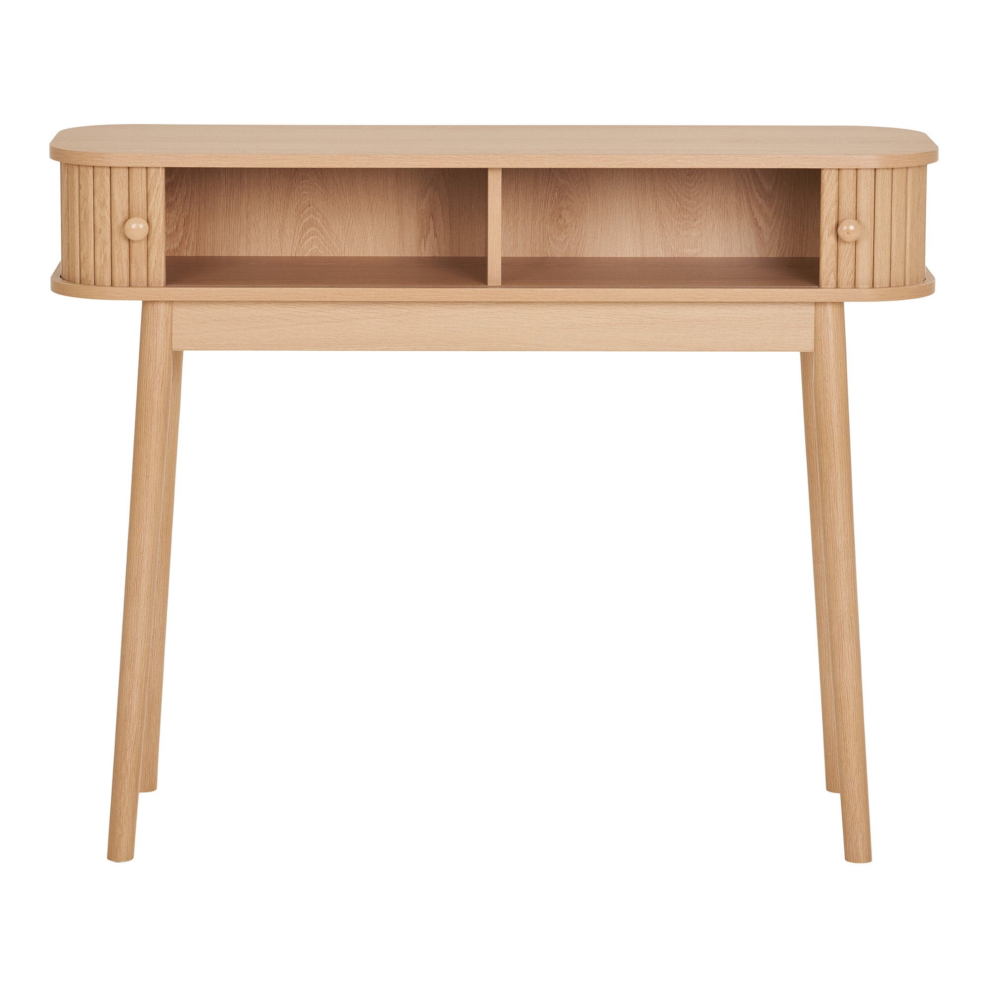 Nikko Wandtafel - Wandtafel met 2 deuren, naturel 100x30x80 cm