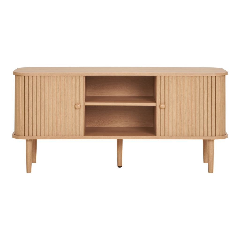 Nikko TV-meubel - Met 2 deuren, naturel 113x40x52 cm