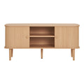 Nikko TV-meubel - Met 2 deuren, naturel 113x40x52 cm