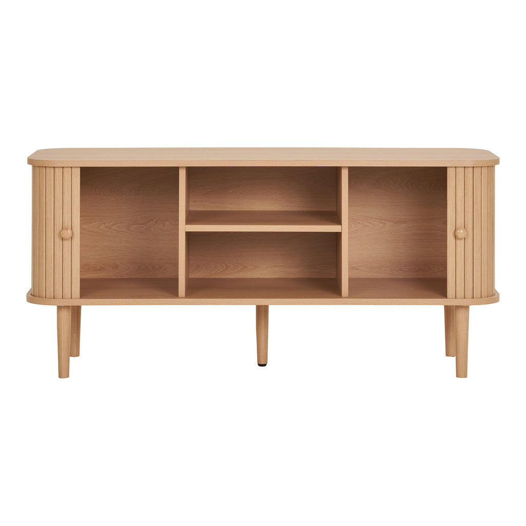 Nikko TV-meubel - Met 2 deuren, naturel 113x40x52 cm