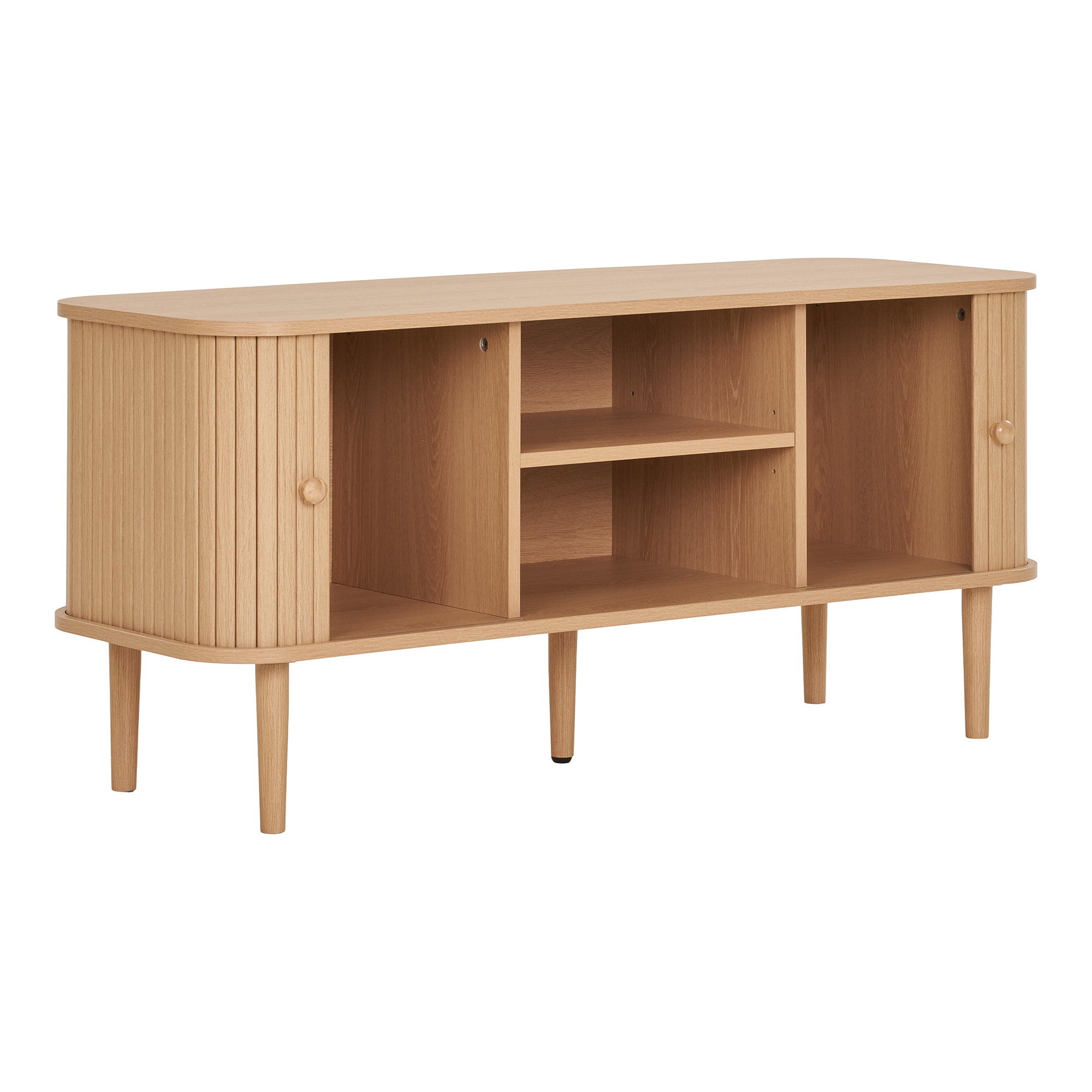 Nikko TV-meubel - Met 2 deuren, naturel 113x40x52 cm