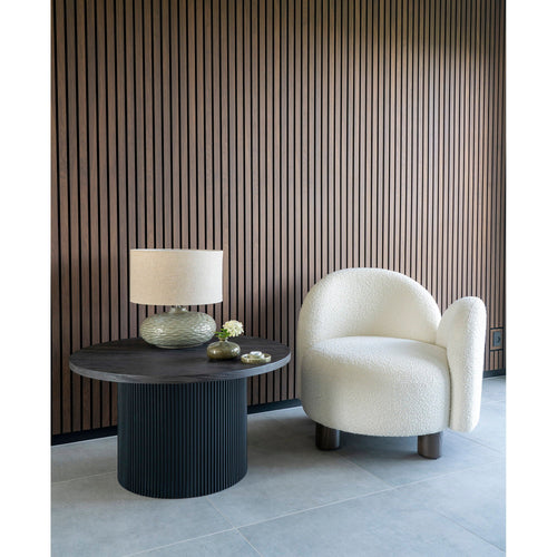 Boavista Salontafel - Donkerbruin Ø80x45 cm - Noël Home