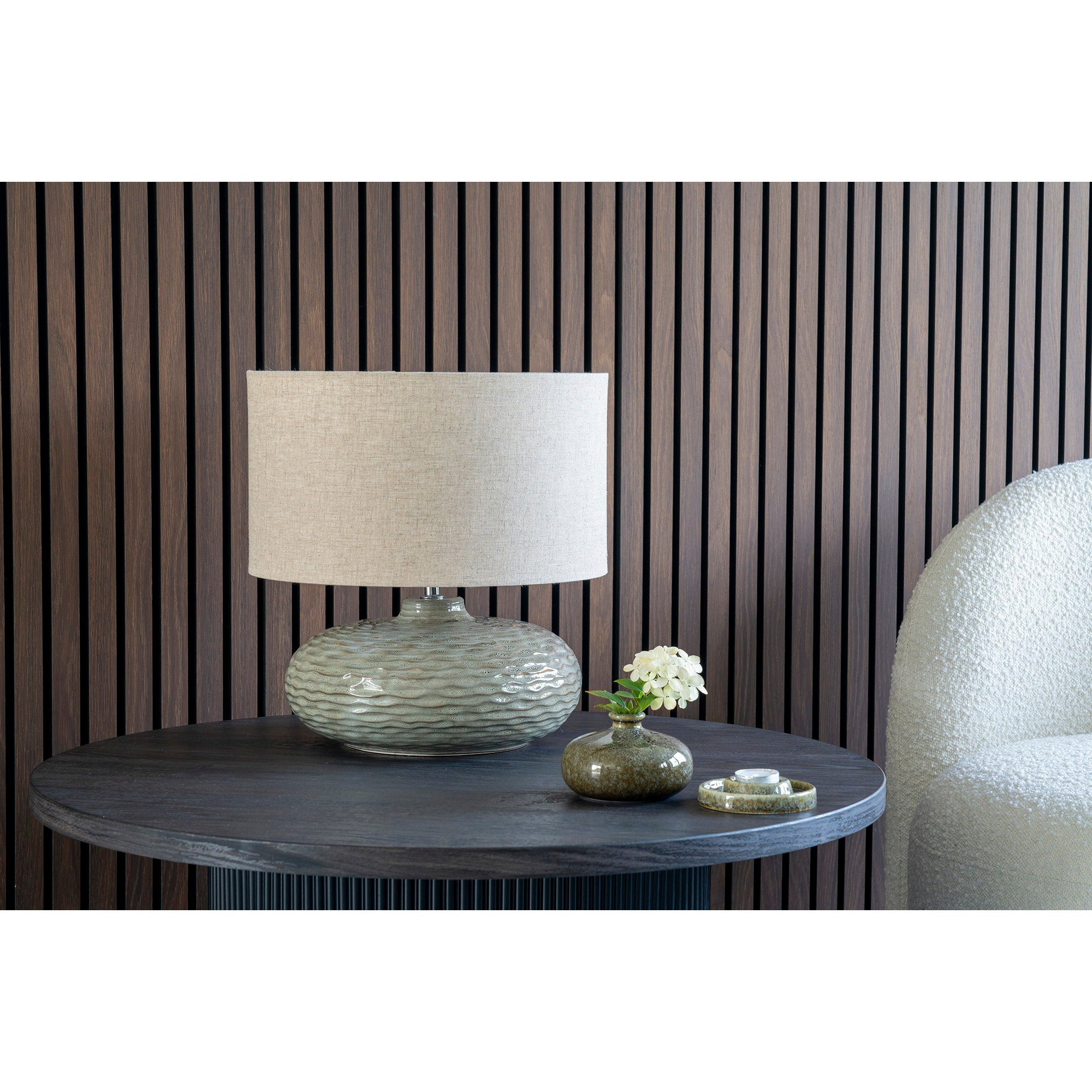 Boavista Salontafel - Donkerbruin Ø80x45 cm