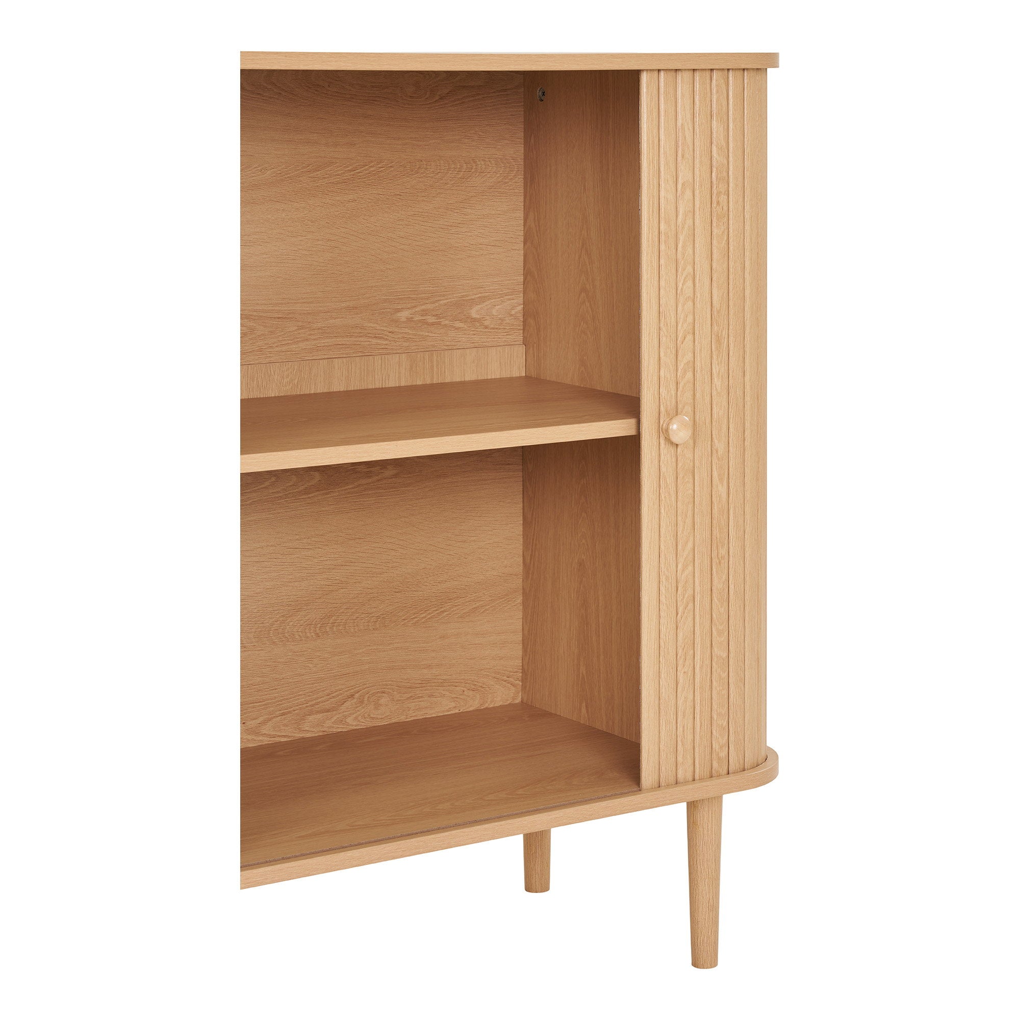 Nikko Dressoir - Met 2 deuren, naturel 80x40x87 cm