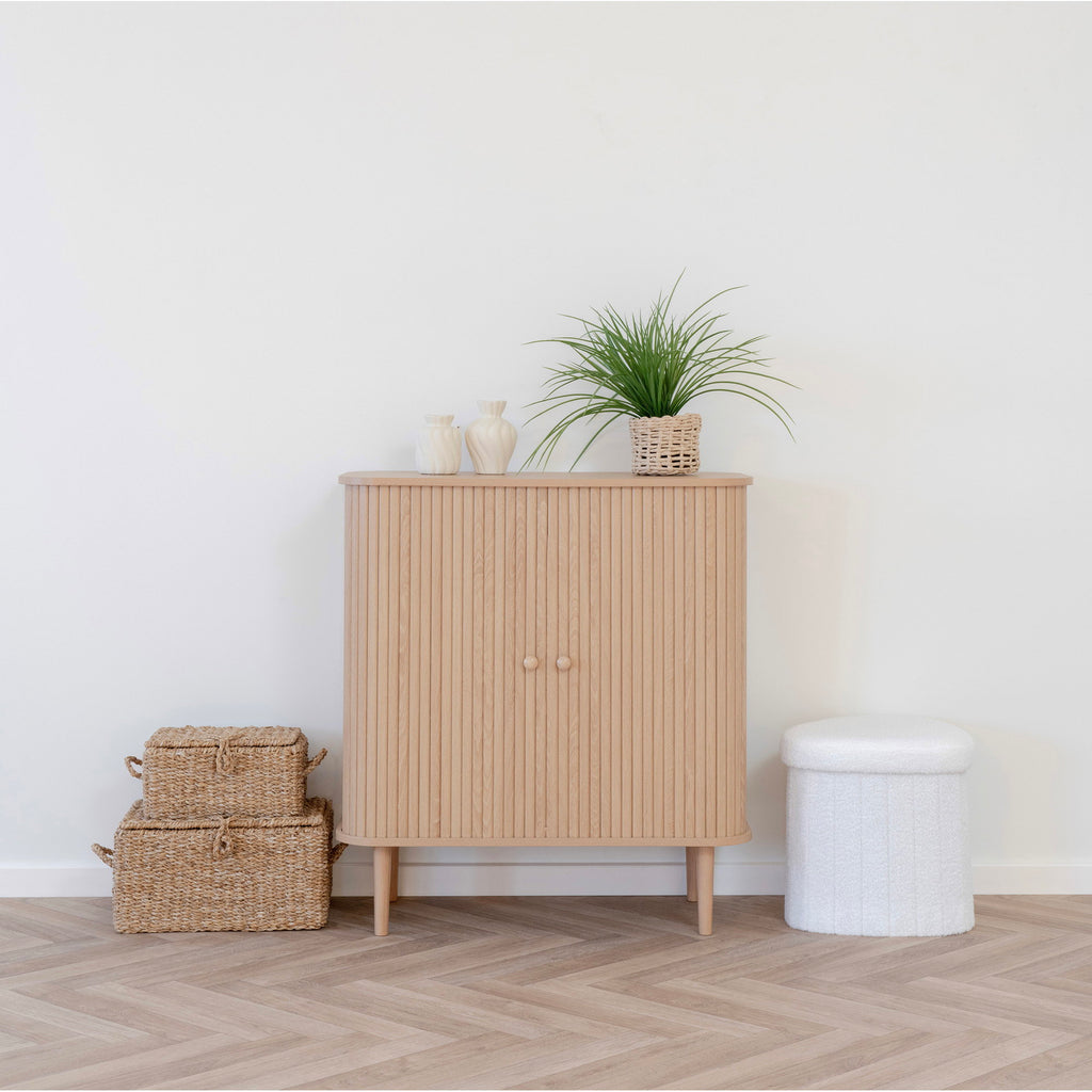 Nikko Dressoir - Met 2 deuren, naturel 80x40x87 cm