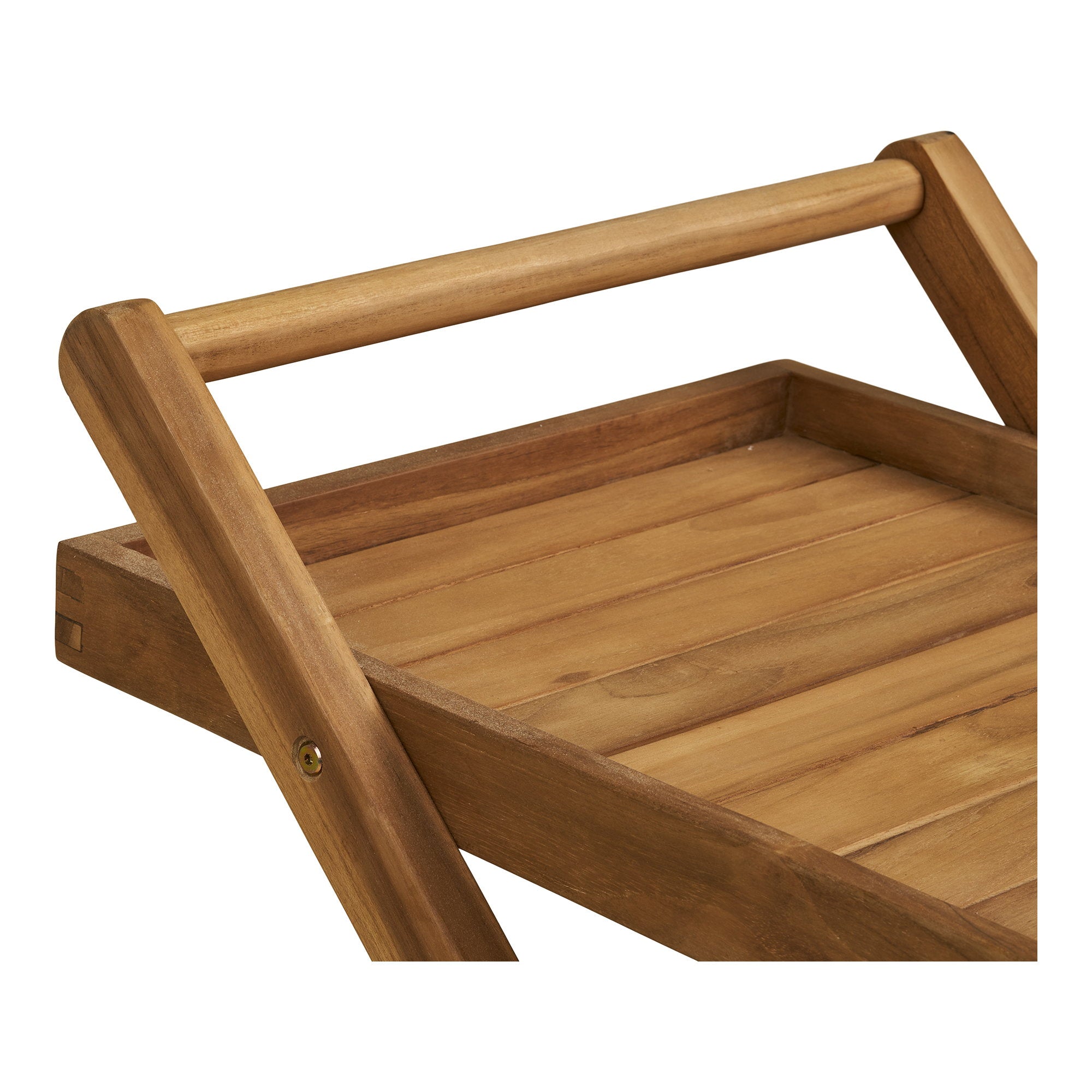 Pasaku Serveerwagen - Teak, naturel 86x50x81 cm