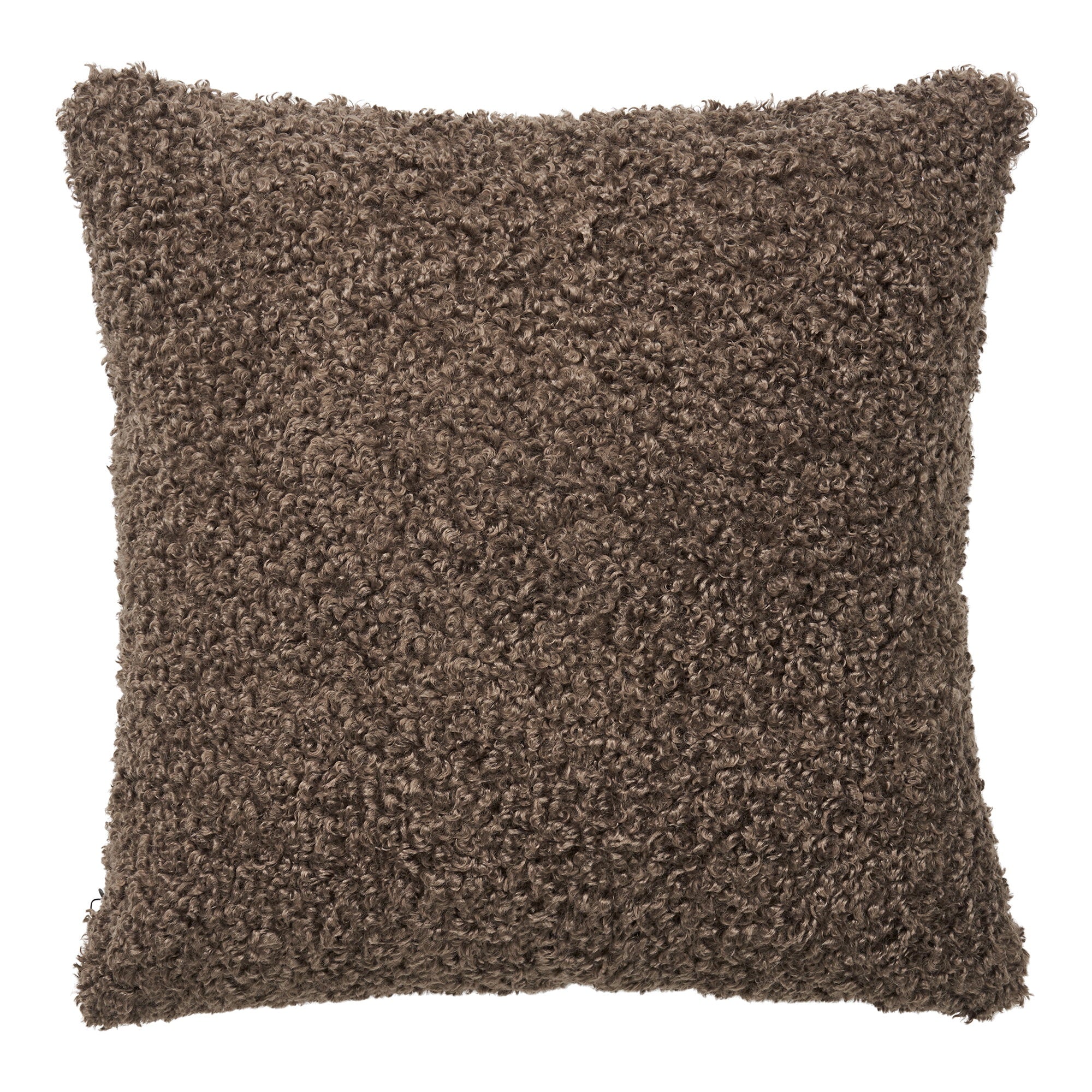 Tavira Decorative Cushion - Bouclé, dark grey 45x45 cm