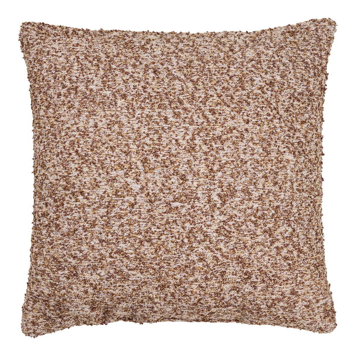 Brown/beige decorative cushion Lamu - 45x45 cm