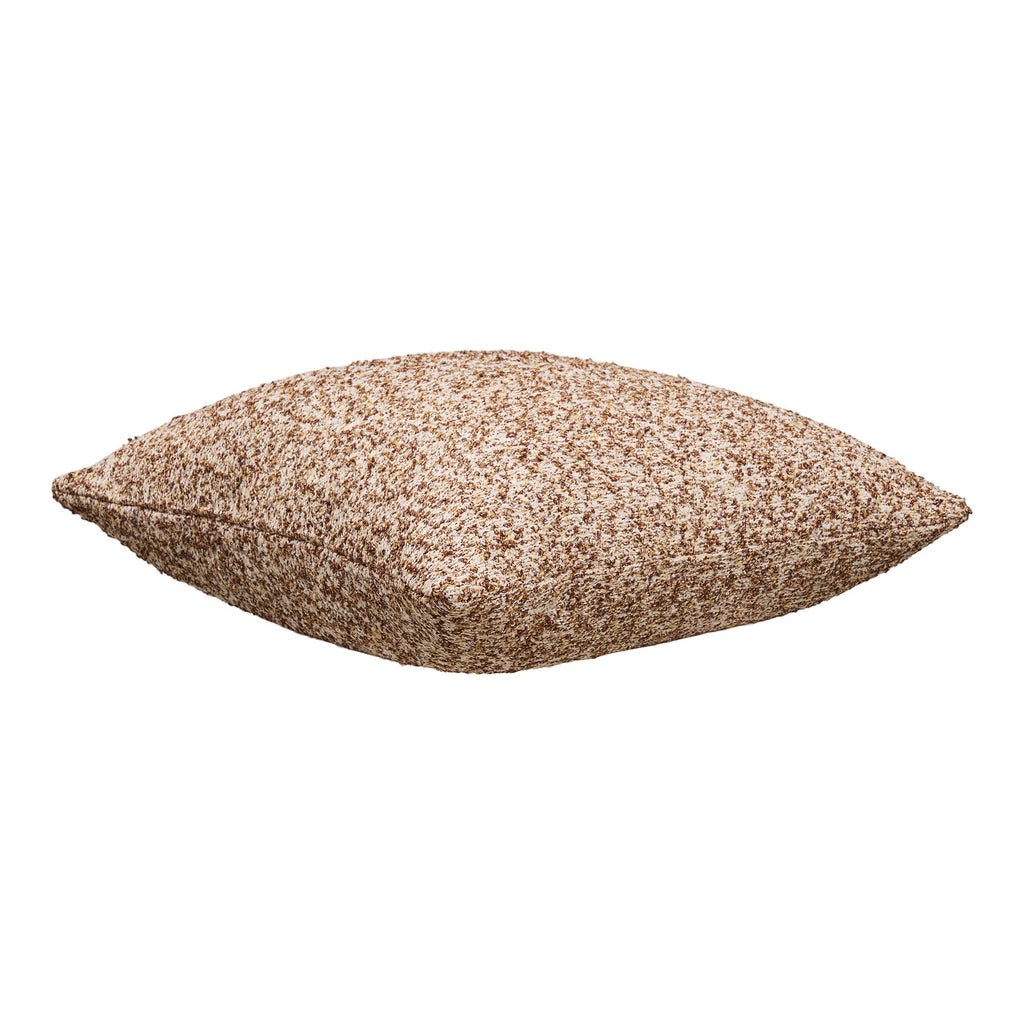 Brown/beige decorative cushion Lamu - 45x45 cm
