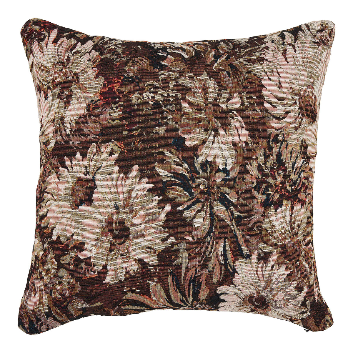 Brown/beige decorative cushion Nadi - 45x45 cm