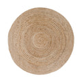 Bombay Vloerkleed - Gevlochten jute, naturel Ø150 cm