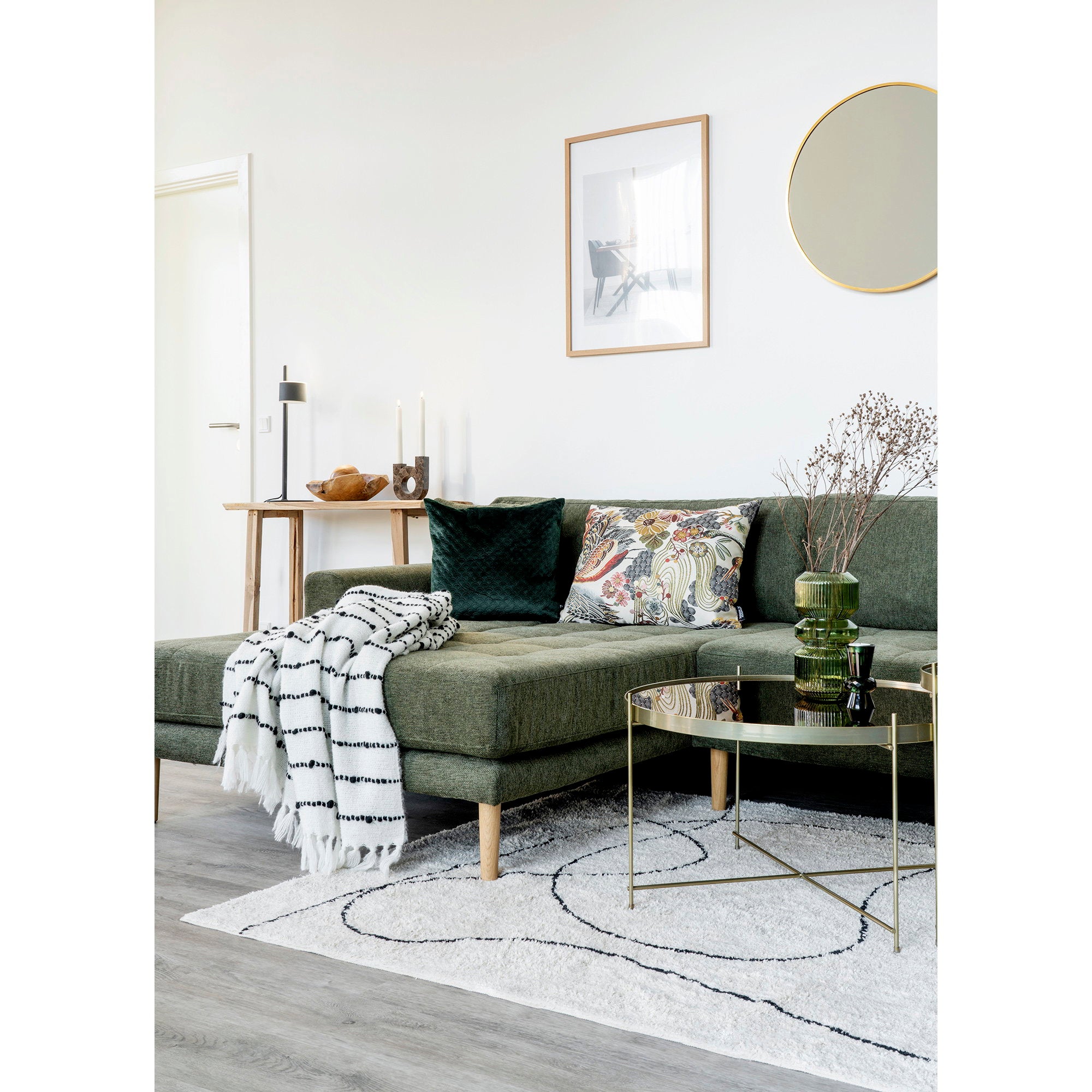 Tampa Rug - Cotton, natural 160x230 cm